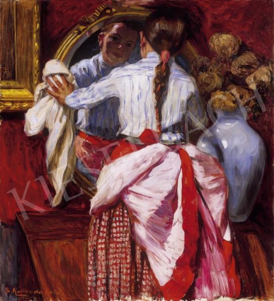 Kalivoda, Kata - Cleaning the Mirror in the Saloon | 1st Auction auction / 21 Lot