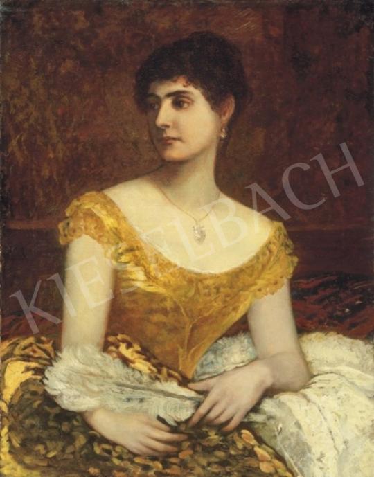  Lotz, Károly - Lady with a Fan | 1st Auction auction / 32 Lot