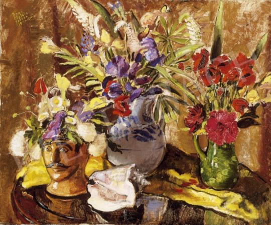 Biai-Föglein, István - Still Life with Shells and Flowers | 1st Auction auction / 43 Lot