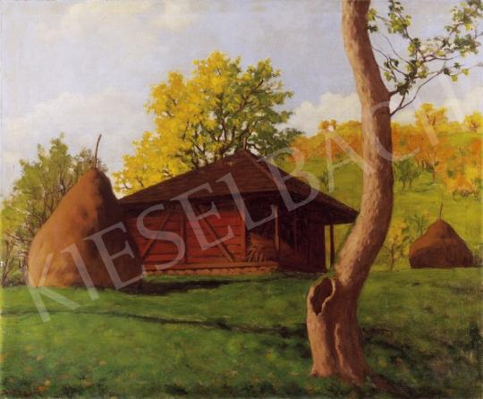  Börtsök, Samu - Landscape in Nagybánya | 1st Auction auction / 48 Lot