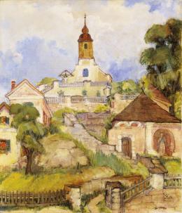  Galimberti Lanow, Mária - Landscape in Upper Hungary 