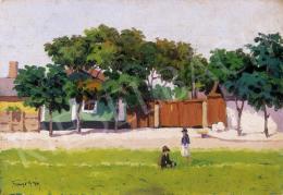  Faragó, Géza - Children at the Village End 