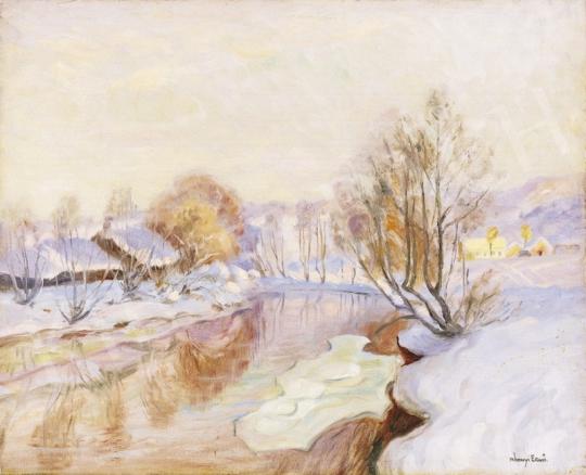  Abonyi, Ernő - Winter Landscep | 1st Auction auction / 89 Lot