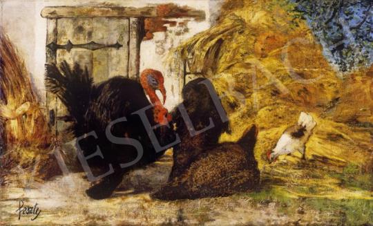 Feszty, Árpád - Poultry Yard | 1st Auction auction / 106 Lot