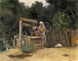 Burghardt, Rezső - By the Well 