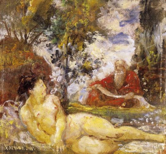  Herman, Lipót - Nude in the Open-Air | 1st Auction auction / 149 Lot