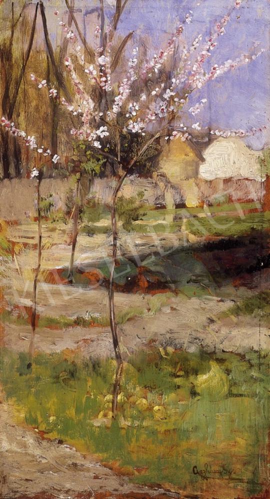  Aggházy, Gyula - Apple Trees Blooming | 1st Auction auction / 164 Lot