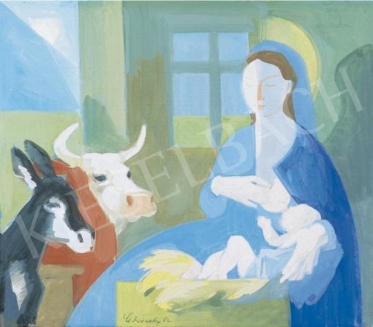 Medveczky Jenő - Mária a kis Jézussal | 1. Aukció aukció / 210 tétel