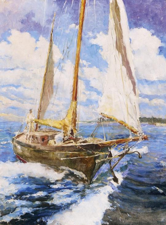  Fried, Pál - Sailing Boat | 1st Auction auction / 211 Lot