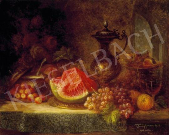 Ujházy, Ferenc - Still Life with a Mug and Fruit | 1st Auction auction / 245 Lot