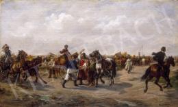  Friedlander, Alfred Ritter von Malheim - Horse Fair 