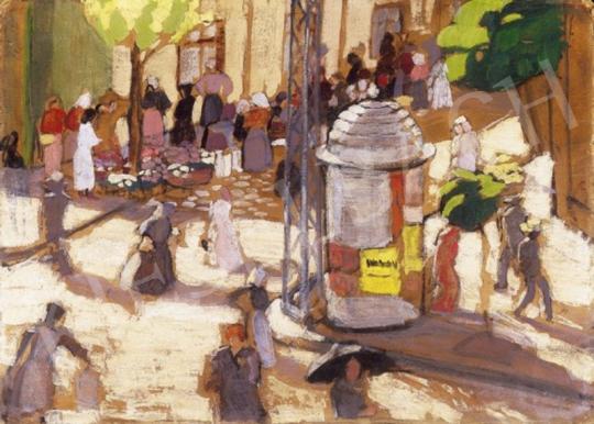  Hubay Cebrián, Andor - Street Scene | 1st Auction auction / 256 Lot