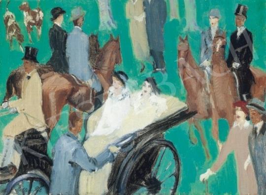Monostori Moller, Pál - Bois de Boulogne | 1st Auction auction / 257 Lot