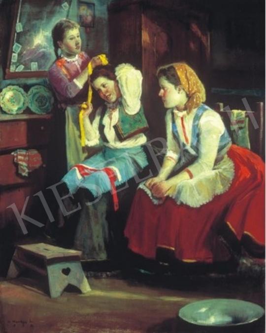 Markos, Lajos - Preparation for the Feast | 1st Auction auction / 258 Lot