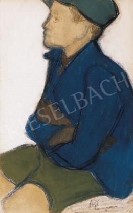 Kars, Georges - Boy in Blue Shirt 