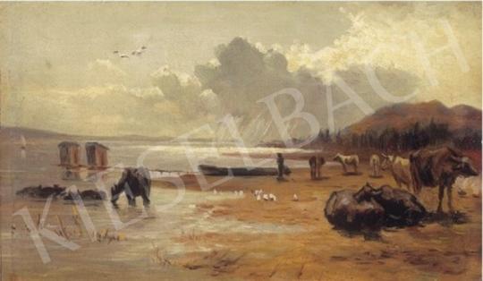Molnár, József - Watering | 1st Auction auction / 266 Lot