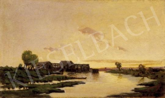 K. Spányi, Béla - Watermill at Sunset | 1st Auction auction / 267 Lot