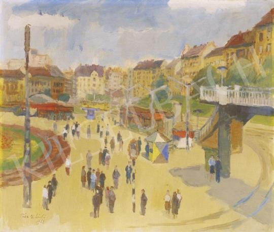 Tóth B. László - Moszkva Square, 1968 | 1st Auction auction / 272 Lot