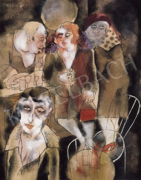  Eekman, Nicolaus Mathieu - In a Nightclub in Berlin, 1920s | 21st Auction auction / 141 Lot