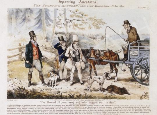 After H. Alken, Ackermann R. 1833, London - Before Hunting | 1st Auction auction / 302 Lot
