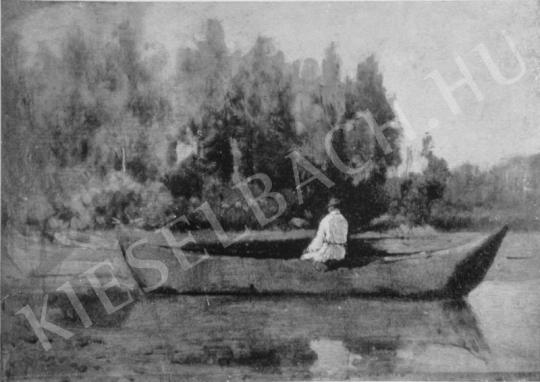 Mészöly, Géza - Boatmen painting