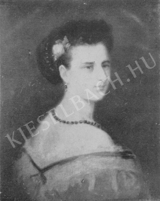  Munkácsy, Mihály - Portrait of a Woman painting