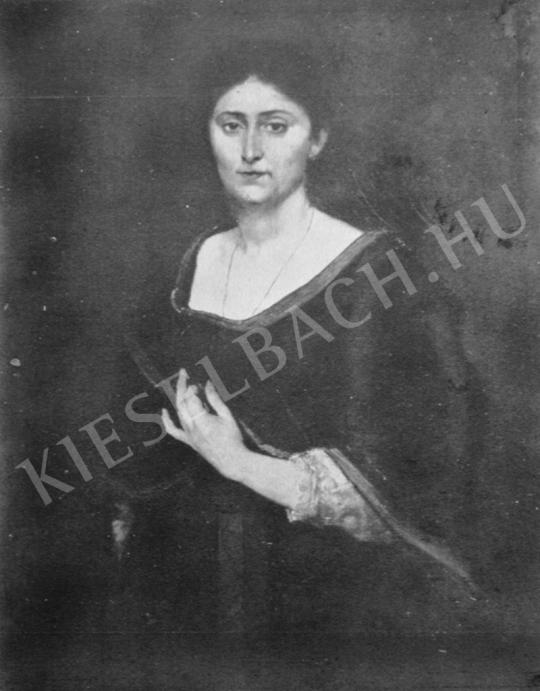  Munkácsy, Mihály - Portrait of a Woman painting