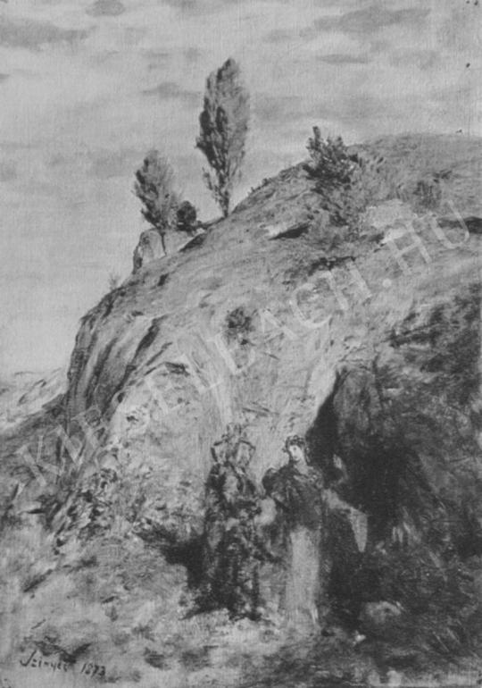 Szinyei Merse Pál - Mondai jelenet festménye