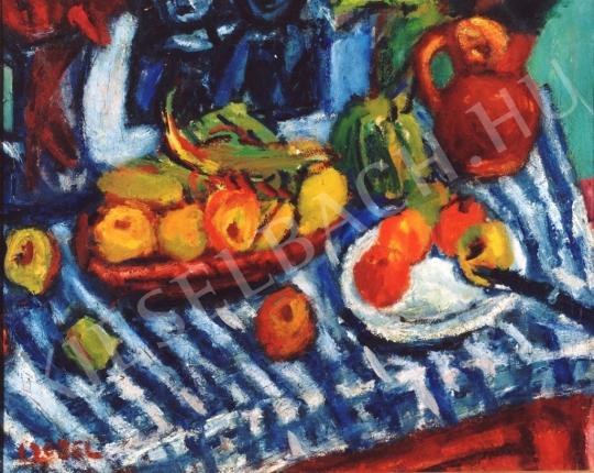  Czóbel, Béla - Still-life with Fruit painting