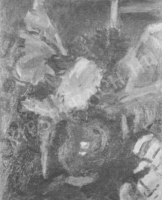  Czóbel, Béla - Flowers painting