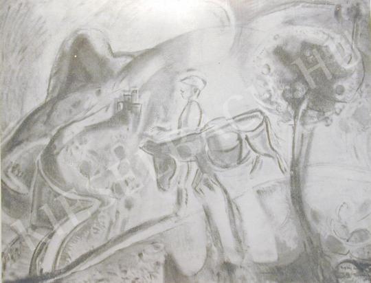 Egry József - Taormina festménye