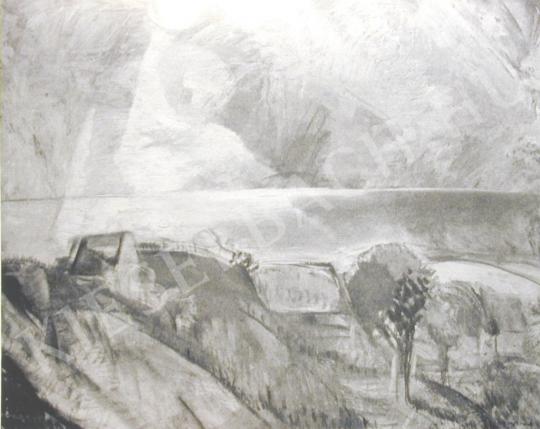 Egry József - Kiderül festménye