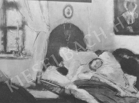 Rippl-Rónai József - Édesanyám beteg festménye