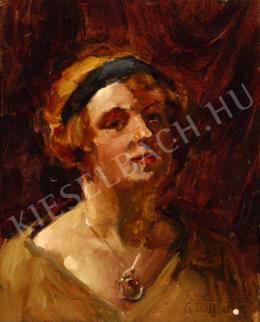 Bükkerti, Mariska (Gémes Gindert Péterné) - Self-Portrait 