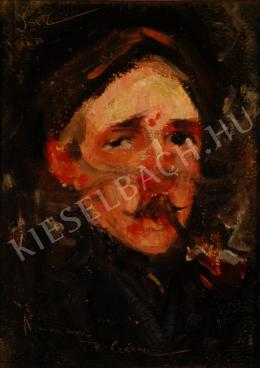 Cserna, Rezső - Self-Portrait 
