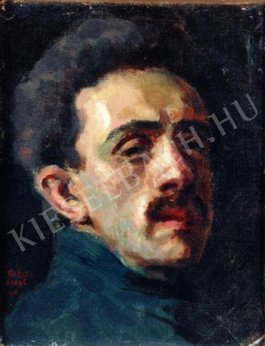 Erdei, Viktor (Epstein Győző) - Self-Portrait painting