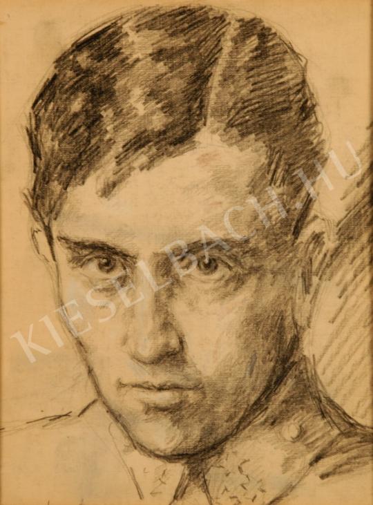 Fodor, László - Self-Portrait painting