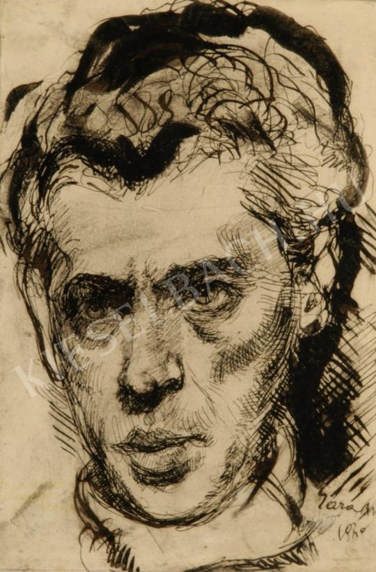 Gara, Arnold - Self-Portrait painting