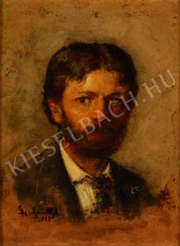 Gerhardt, Alajos - Self-Portrait 