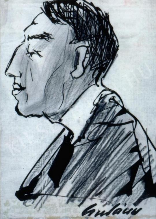  Gulácsy, Lajos - Self-Portrait painting