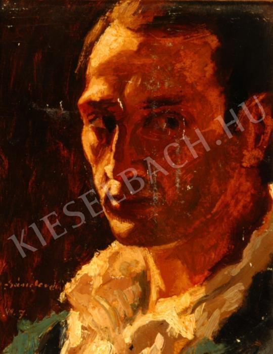 Sándor, József (Gy., Gyömrői Sándor József) - Self-Portrait painting
