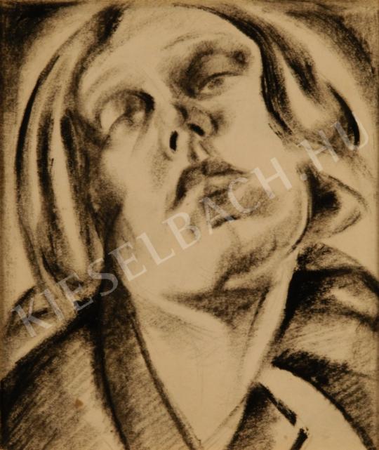 Gyenes, Gitta - Self-Portrait painting