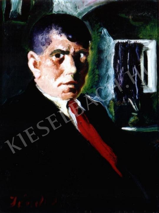 Jándi, Dávid - Self-Portrait painting