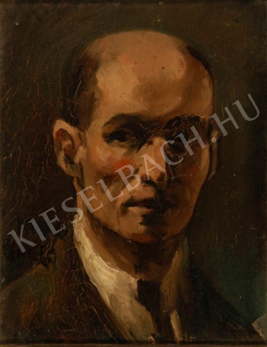  Kádár, Béla - Self-Portrait painting