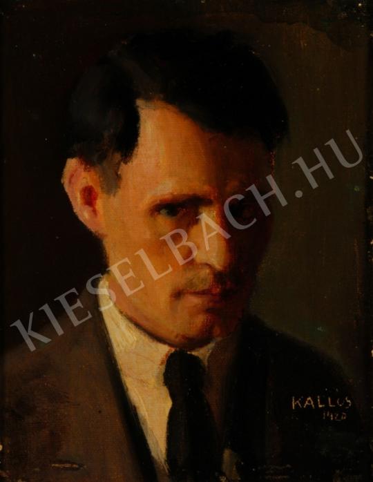 Kallós, Árpád - Self-Portrait painting