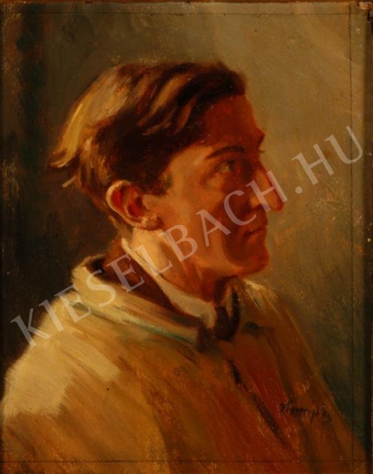 Kampis, János - Self-Portrait painting