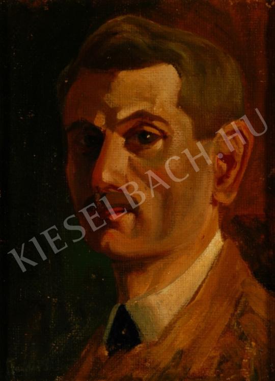  Kardos, Gábor - Self-Portrait painting