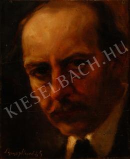 Lápossy Hegedűs, Géza - Self-Portrait 
