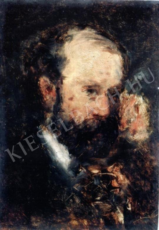 Mészöly, Géza - Self-Portrait painting