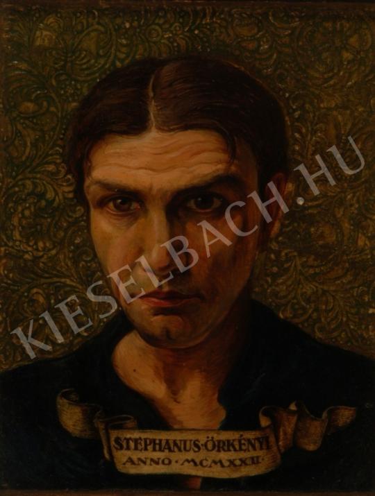 Örkényi István - Önarckép festménye
